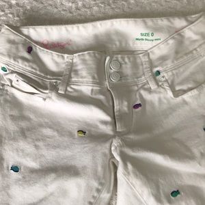 Lilly Pulitzer white jeans size 0